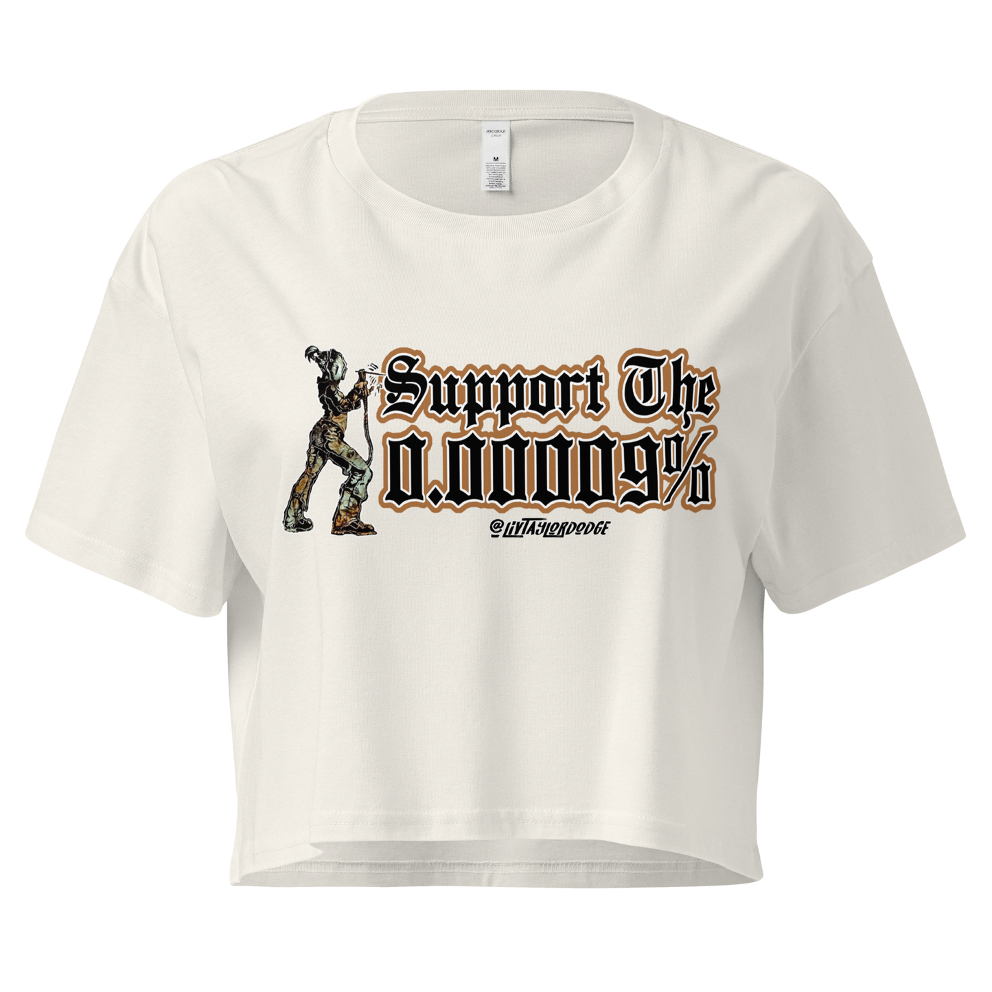 CROP TOP - ‘Support The 0.00009%’